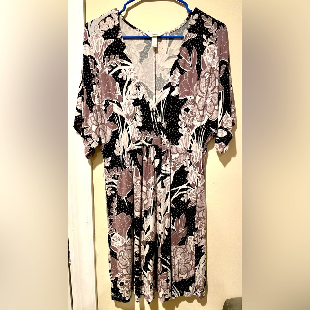 Soma V-Neck Faux Wrap Dress